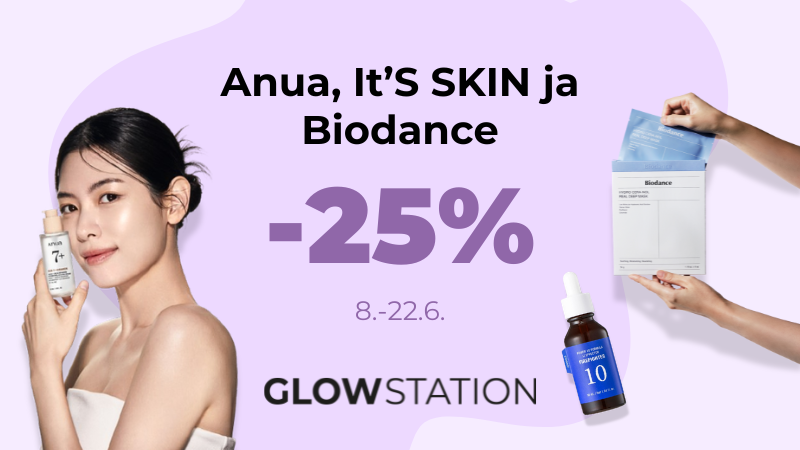 Anua, It’S SKIN ja Biodance -25%