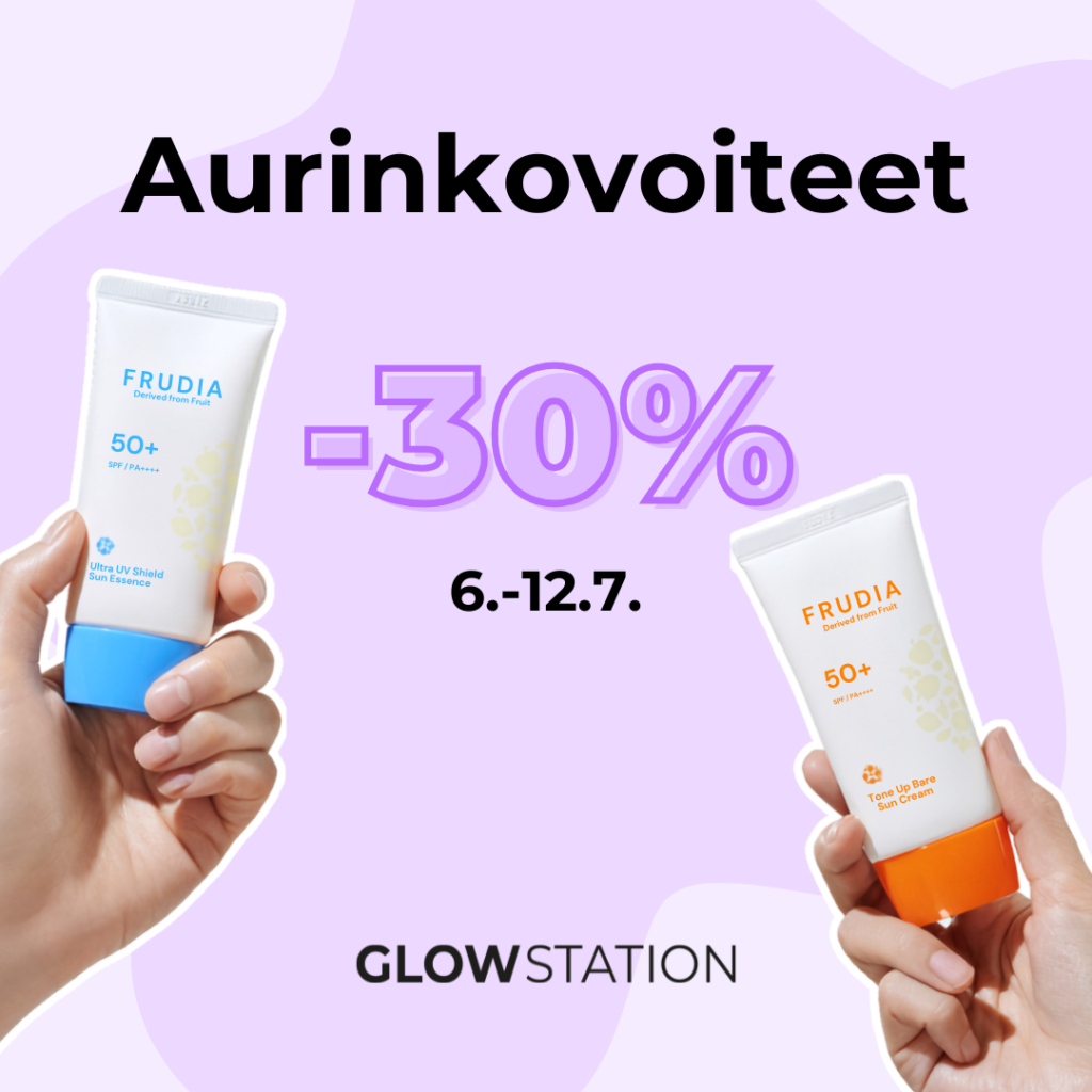 Korealaiset aurinkovoiteet -30%
