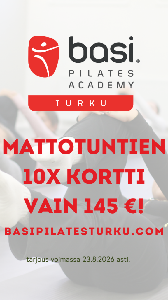Pilatekseen ja joogaan nyt edullisesti!