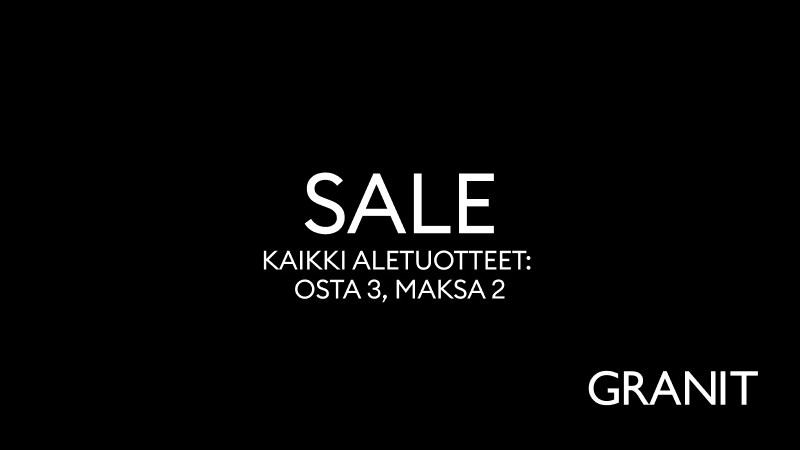 KAIKKI ALE TUOTTEET OSTA 3 MAKSA 2