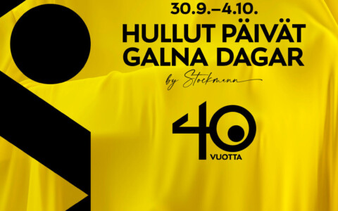 Stockmannilla hullutellaan taas keskiviikosta sunnuntaihin!