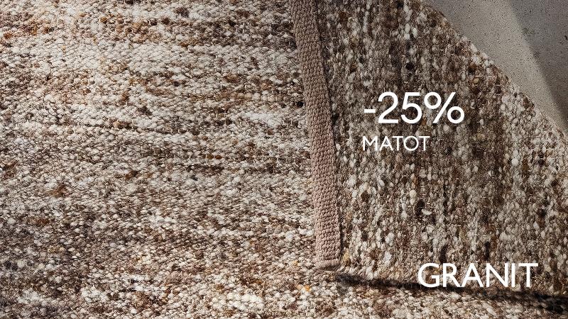 KAIKKI MATOT -25%