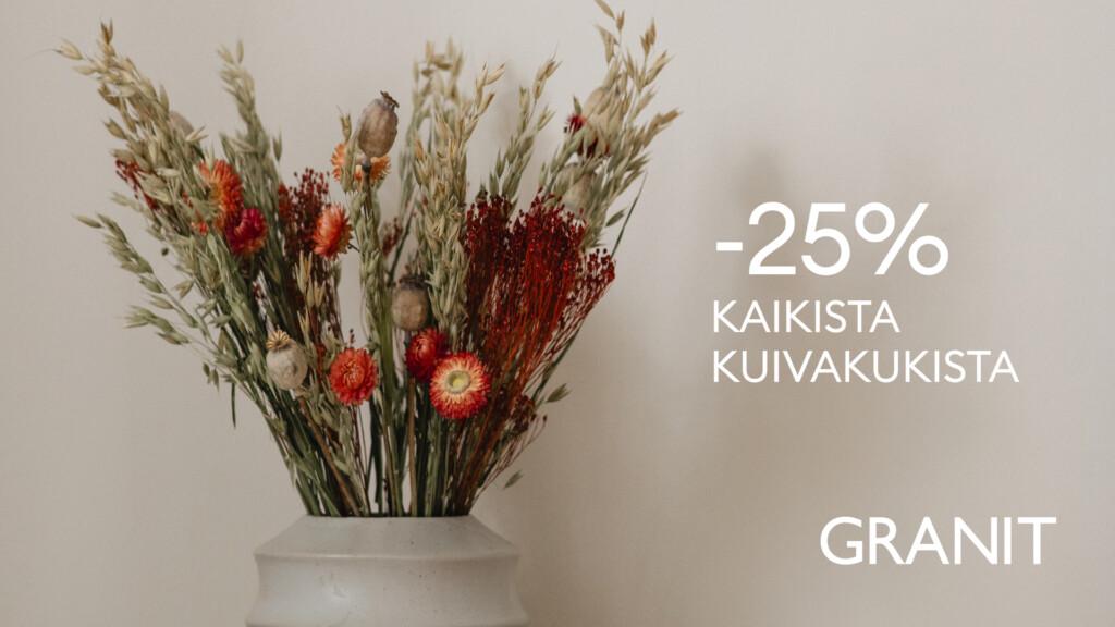 KAIKKI KUIVAKUKAT -25%