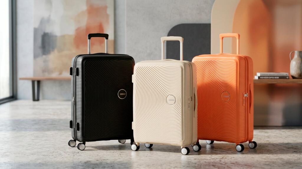 American Tourister Soundbox -matkalaukut