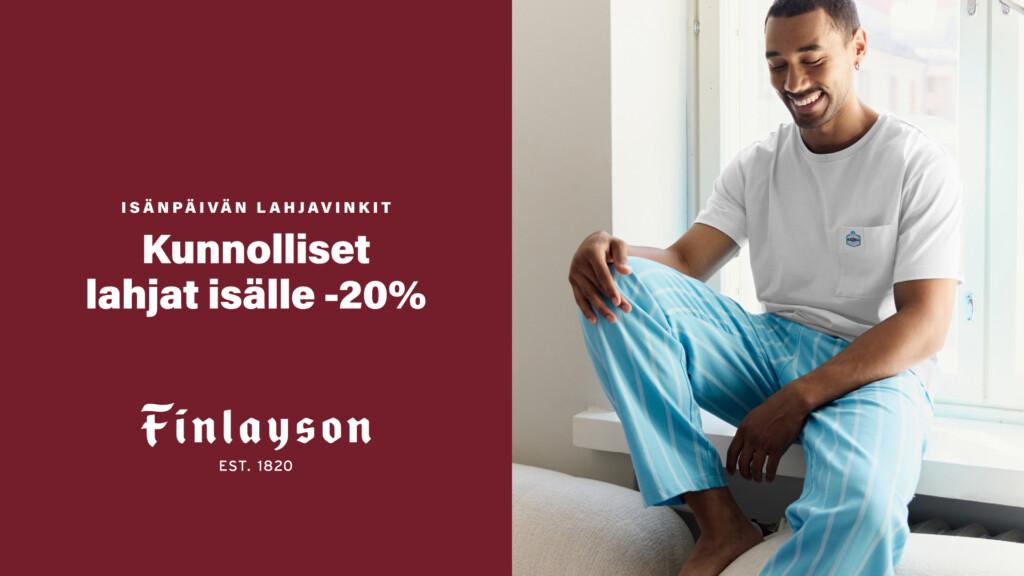 Finlayson Pop-Up isänpäiväetu!