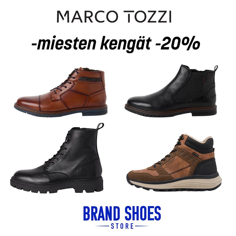 Marco Tozzi -miesten kenkämallisto