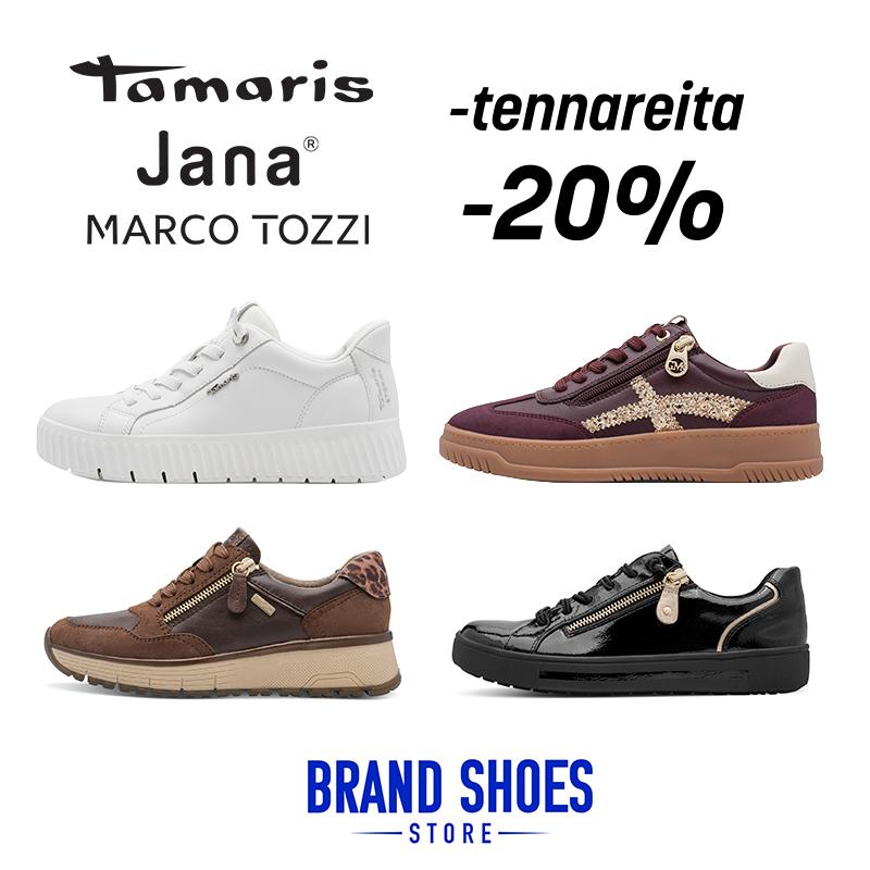 Tamaris, Jana ja Marco Tozzi -tennareita