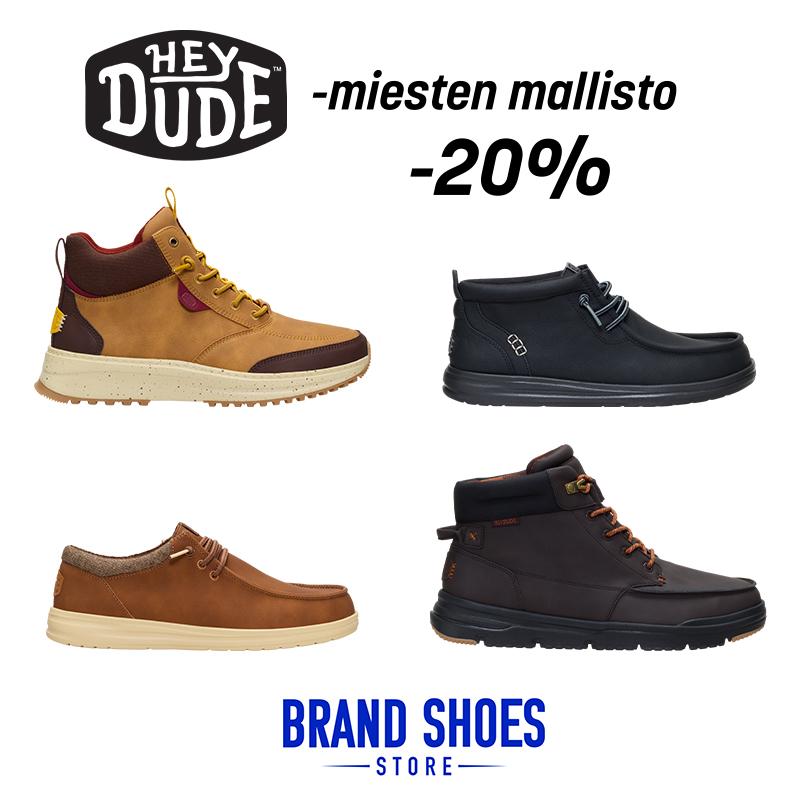 Hey Dude -miesten kenkämallisto