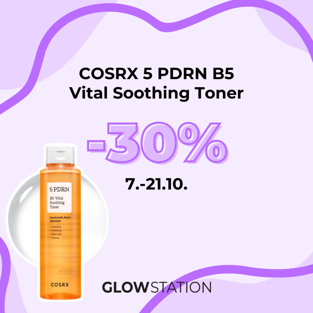 HERO-tuote: COSRX 5 PDRN B5 Vital Soothing Toner -30%