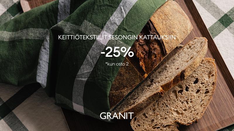 KEITTIÖTEKSTIILIT KATTAUKSIIN -25% KUN OSTAT 2 TAI ENEMMÄN